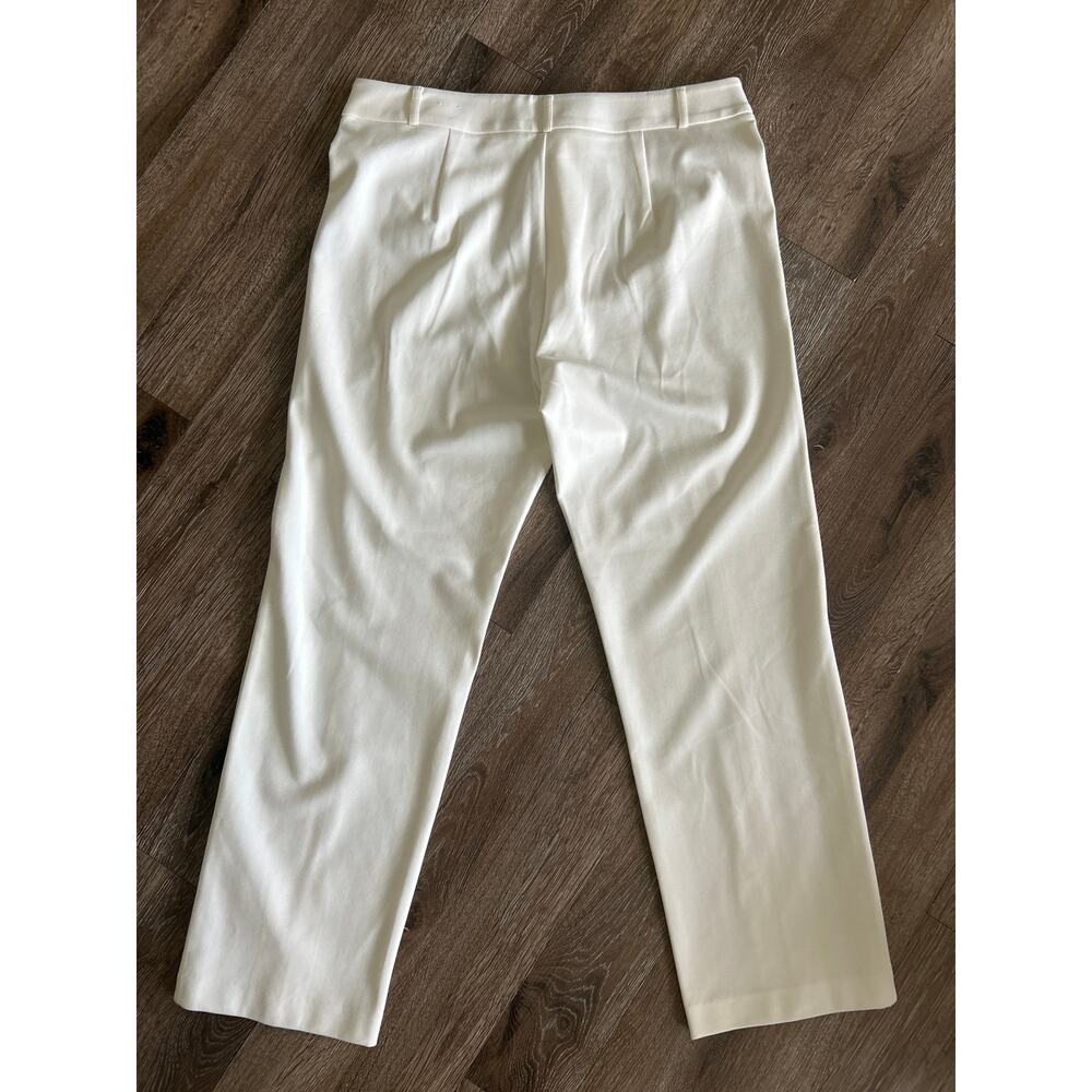 McLaughlin Women’s Classic Pleated ankle length Pants with Front Slit, - Picture 13 of 13